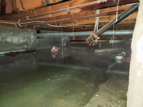 Crawlspace Drainage in Youngstown