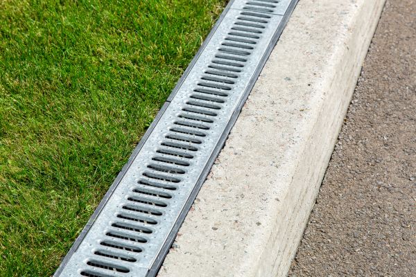 Courtyard Drain Installation in Youngstown